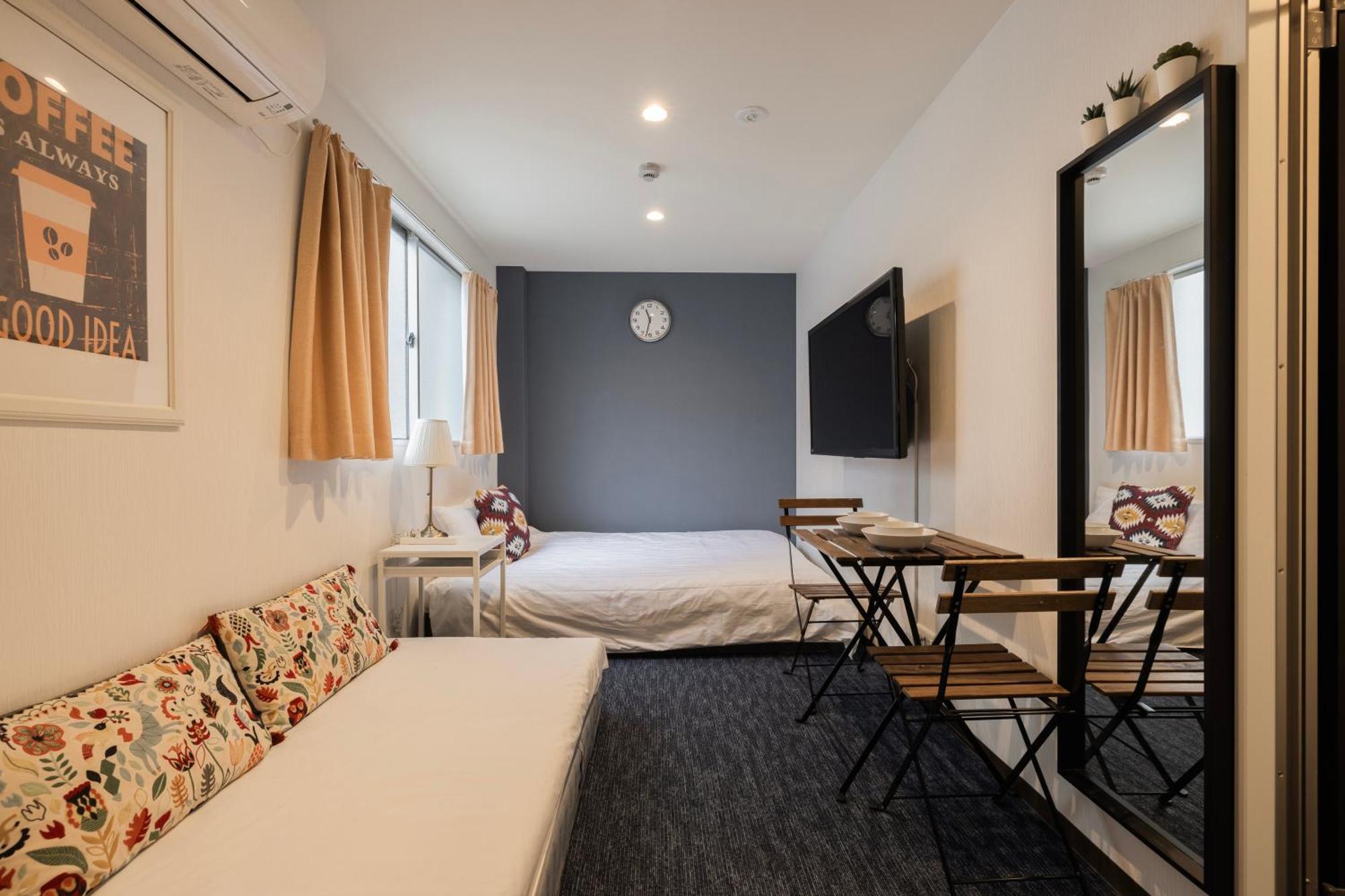 Namba Garden Square Apartment Osaka Bagian luar foto