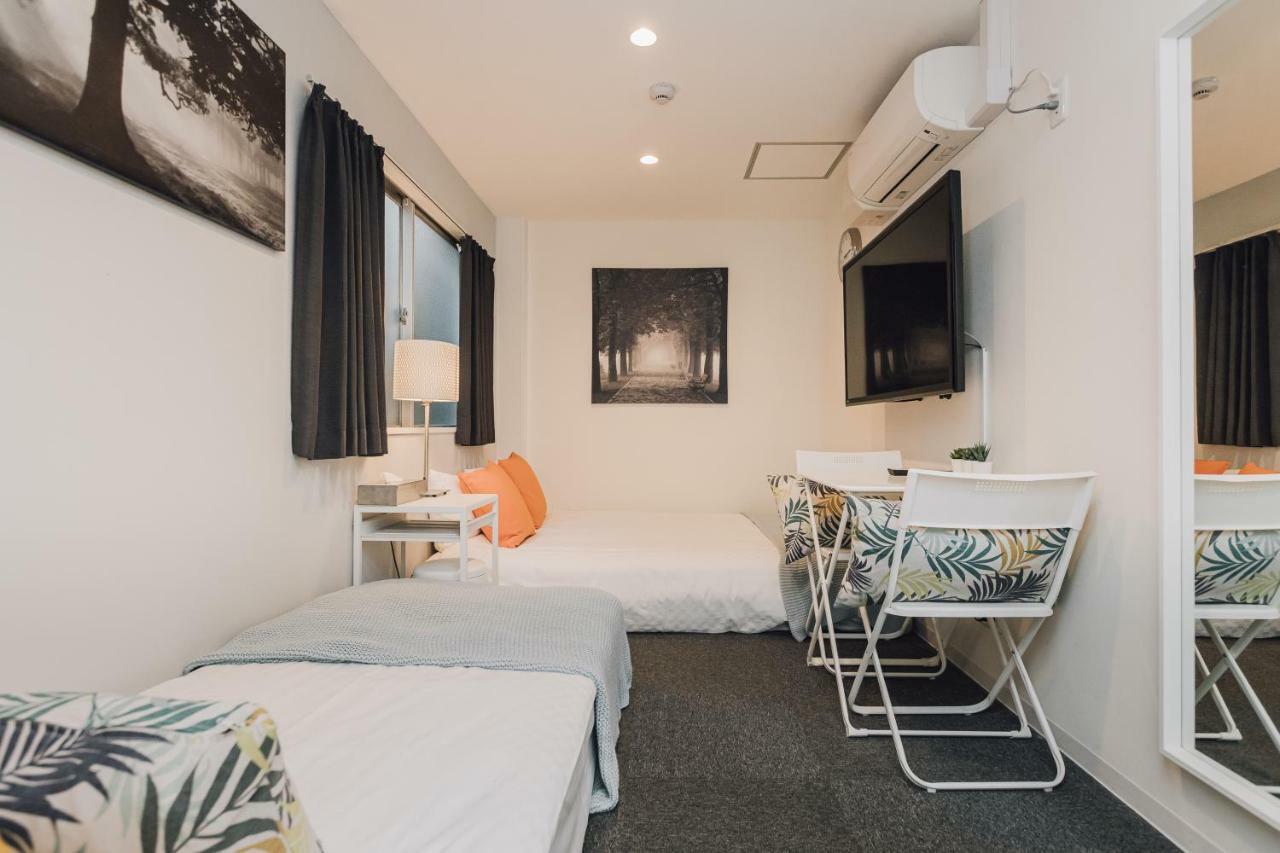 Namba Garden Square Apartment Osaka Bagian luar foto